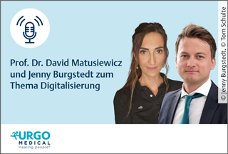 Jenny Burgstedt und David Matusiewicz im Podcast zur Digitalisierung
