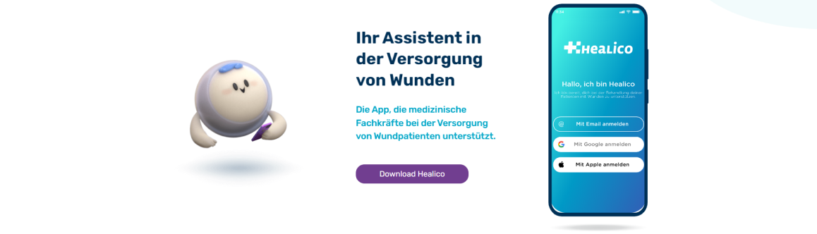 Healico: Ihr Assistent in der Versorgung von Wunden