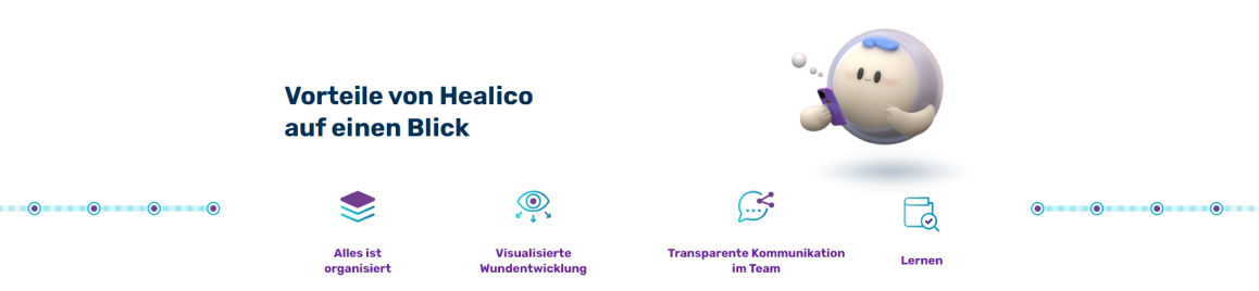 Die Vorteile von Healico auf einen Blick